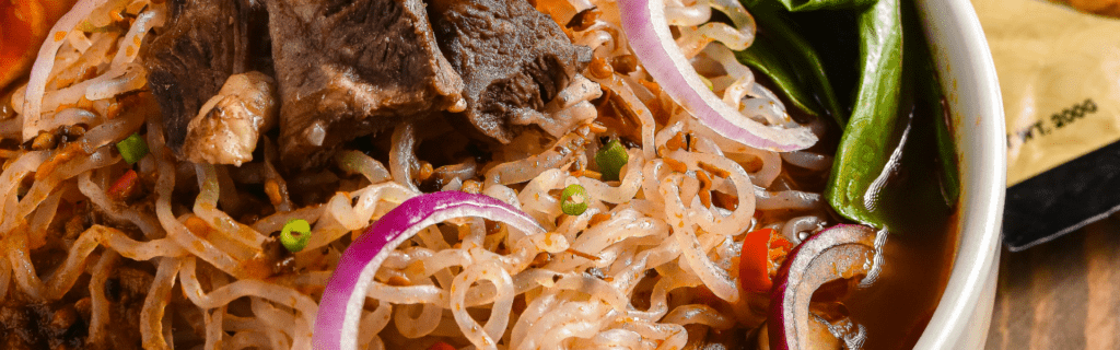 Spicy Shirataki Noodle Soup
