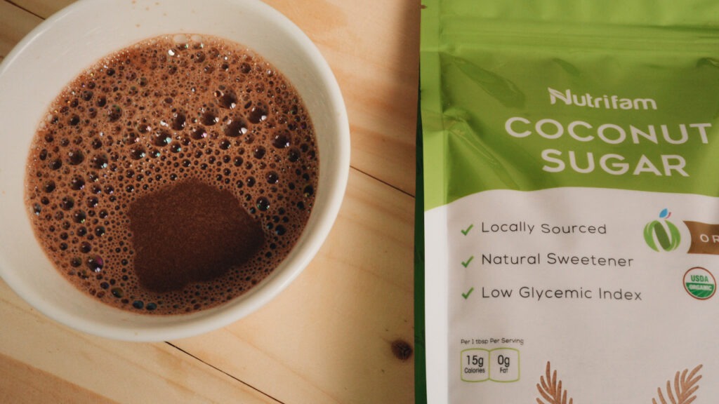 Nutrifam Coconut Sugar - Hot Cocoa