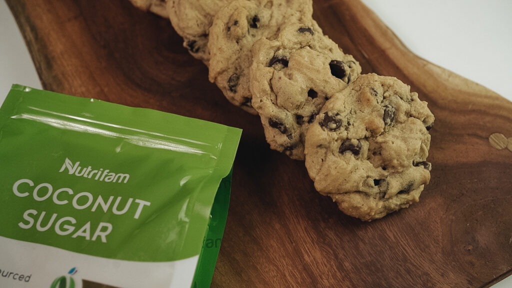 Nutrifam Coconut Sugar - Chocolate Chip Cookies